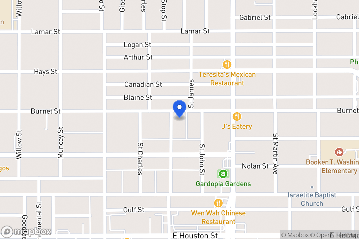 Map of 728  Saint James