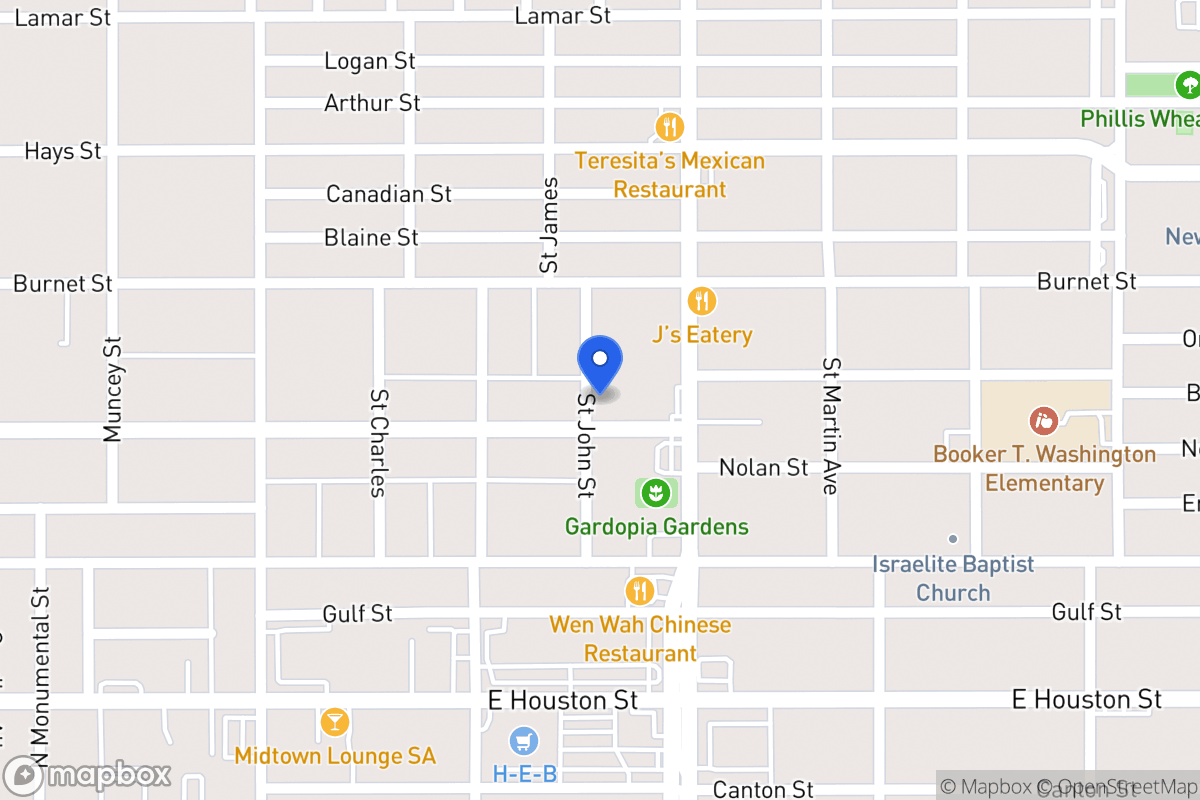 Map of 1503  Nolan St