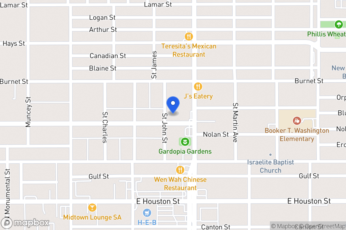 Map of 1507  Nolan St