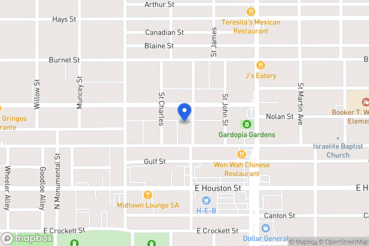Map of 619  Saint James