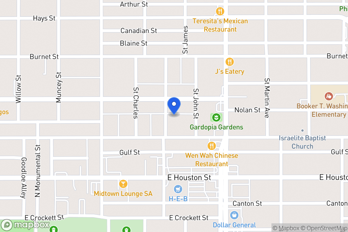 Map of 618  Saint James