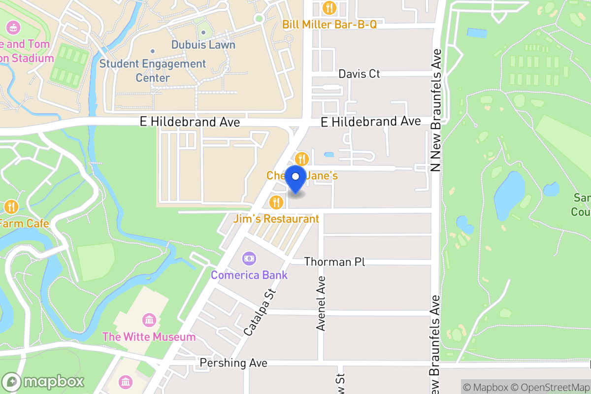 Map of 111  Allensworth St