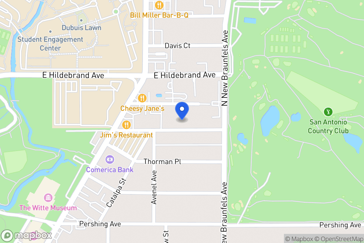 Map of 225  Allensworth St
