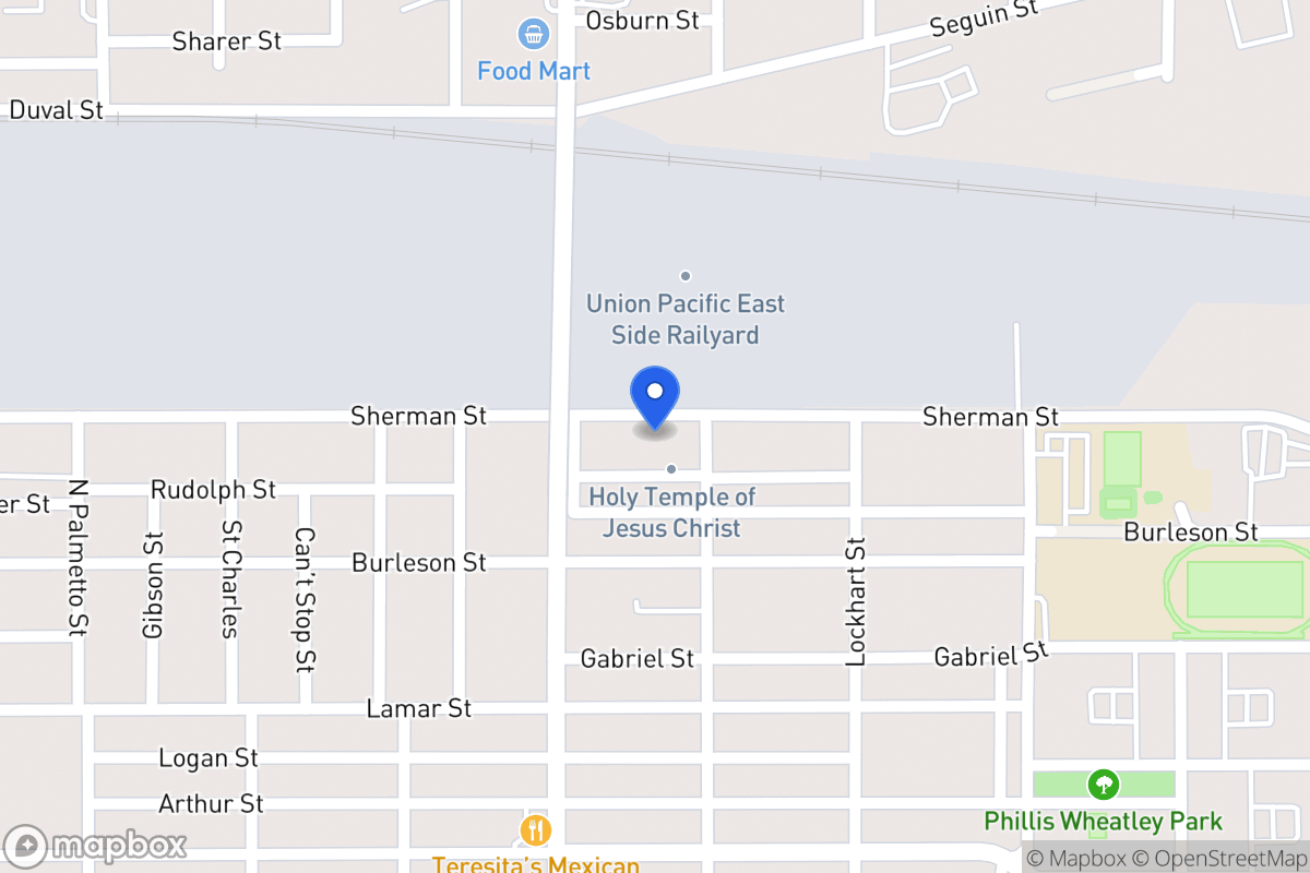Map of 1222  Sherman