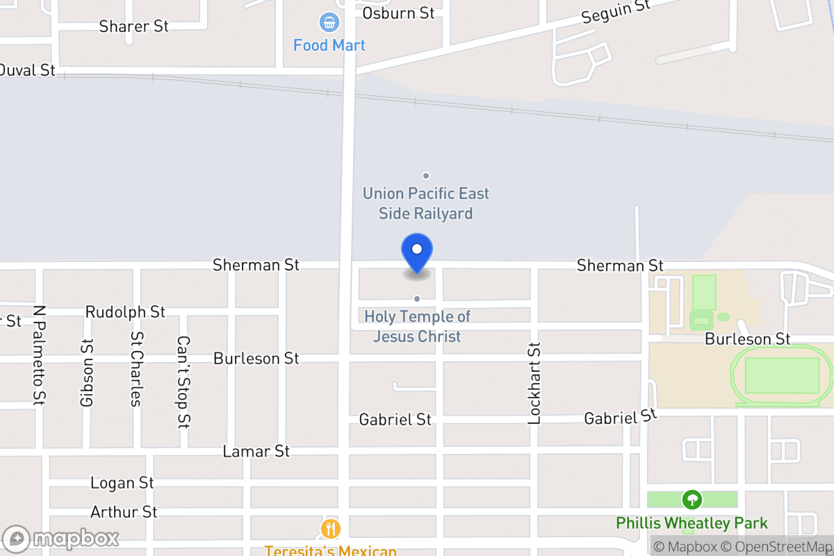 Map of 1224  Sherman