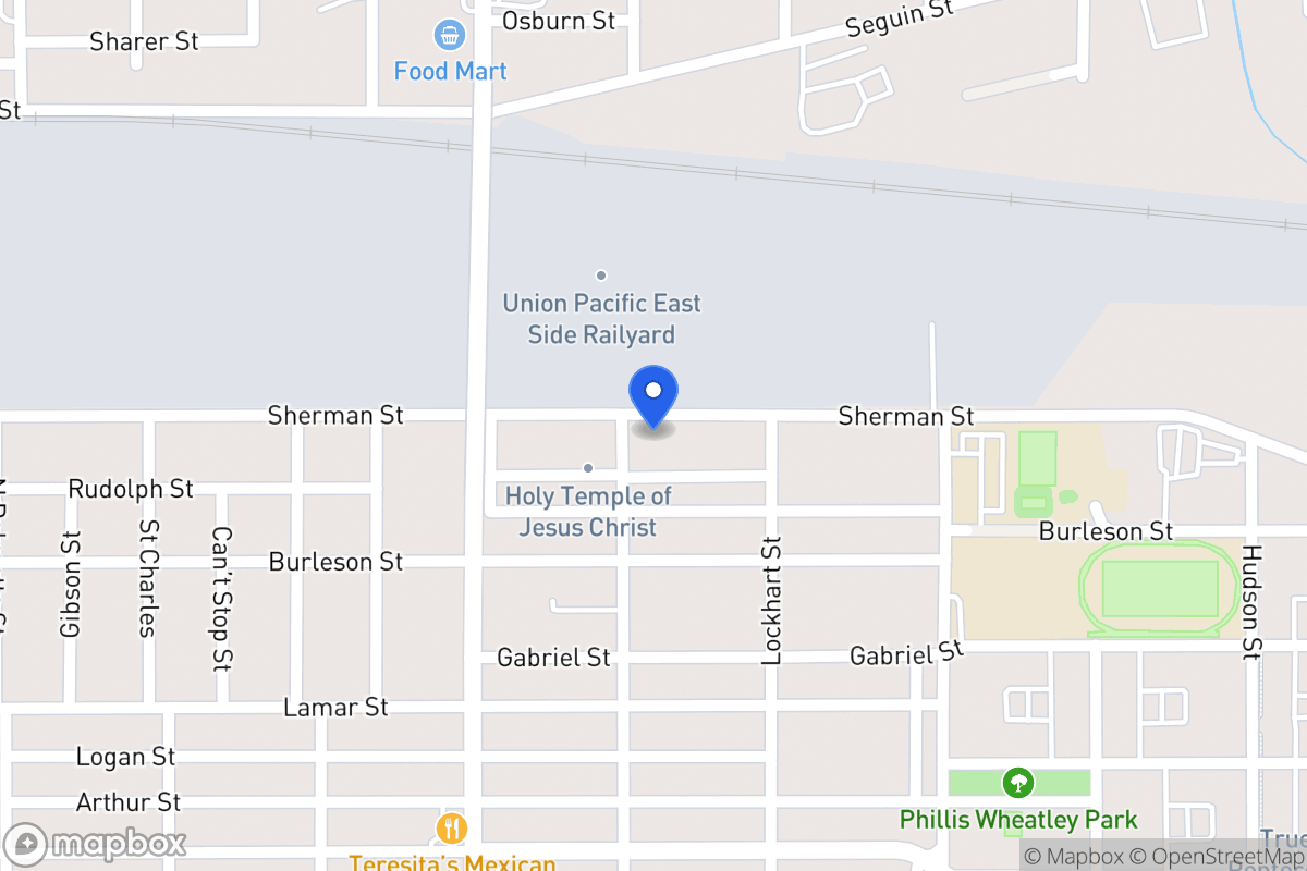 Map of 1308  Sherman