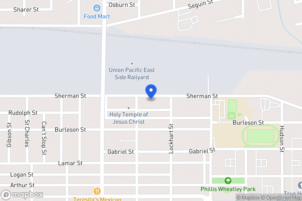Map of 1314  Sherman