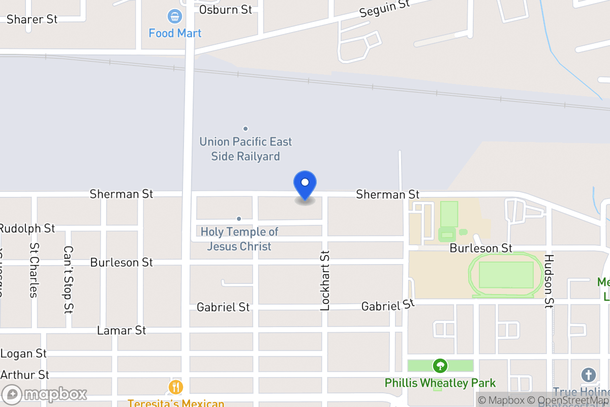 Map of 1326  Sherman