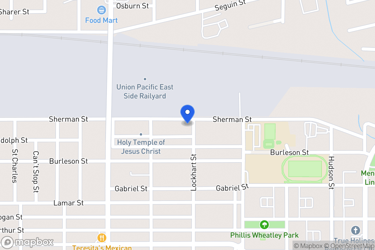 Map of 1332  Sherman
