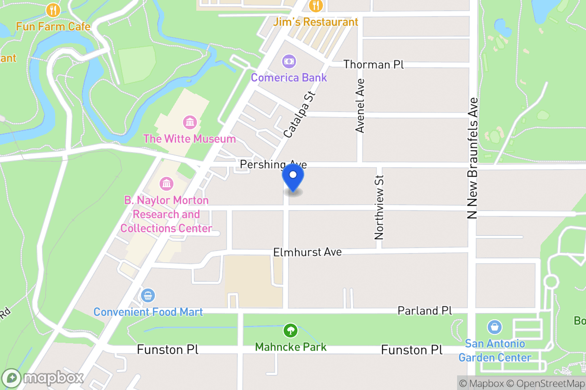 Map of 301  Queen Anne Ct