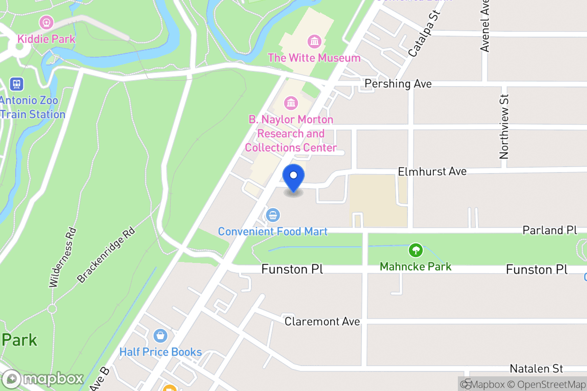 Map of 112  Elmhurst Ave