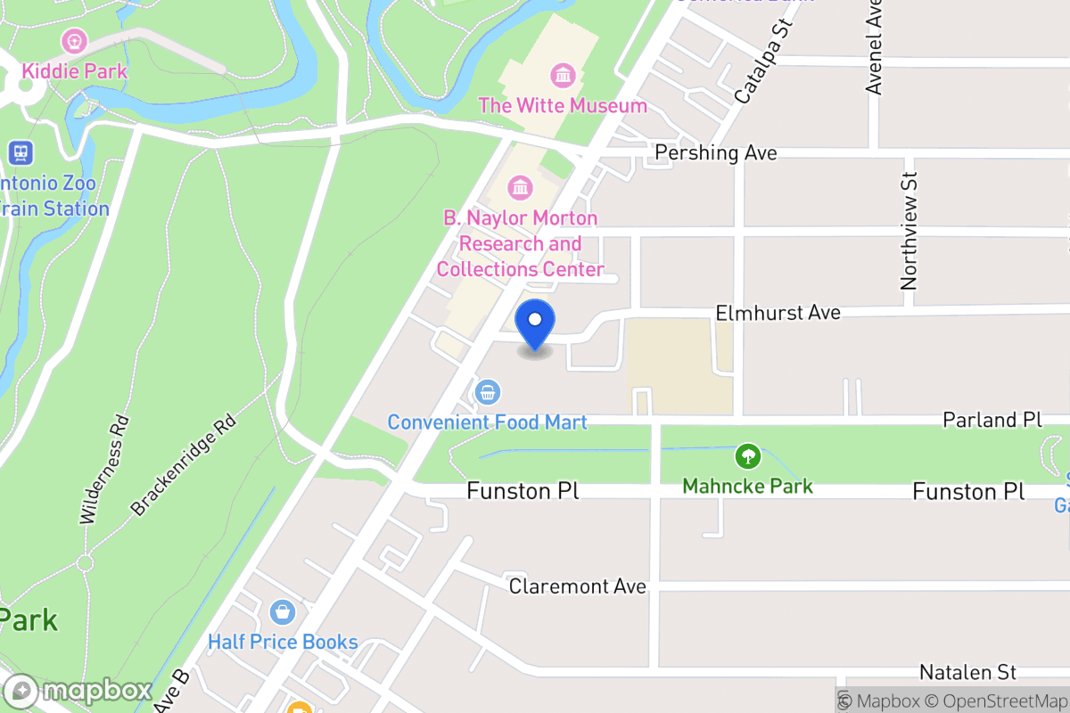 Map of 114  Elmhurst Ave