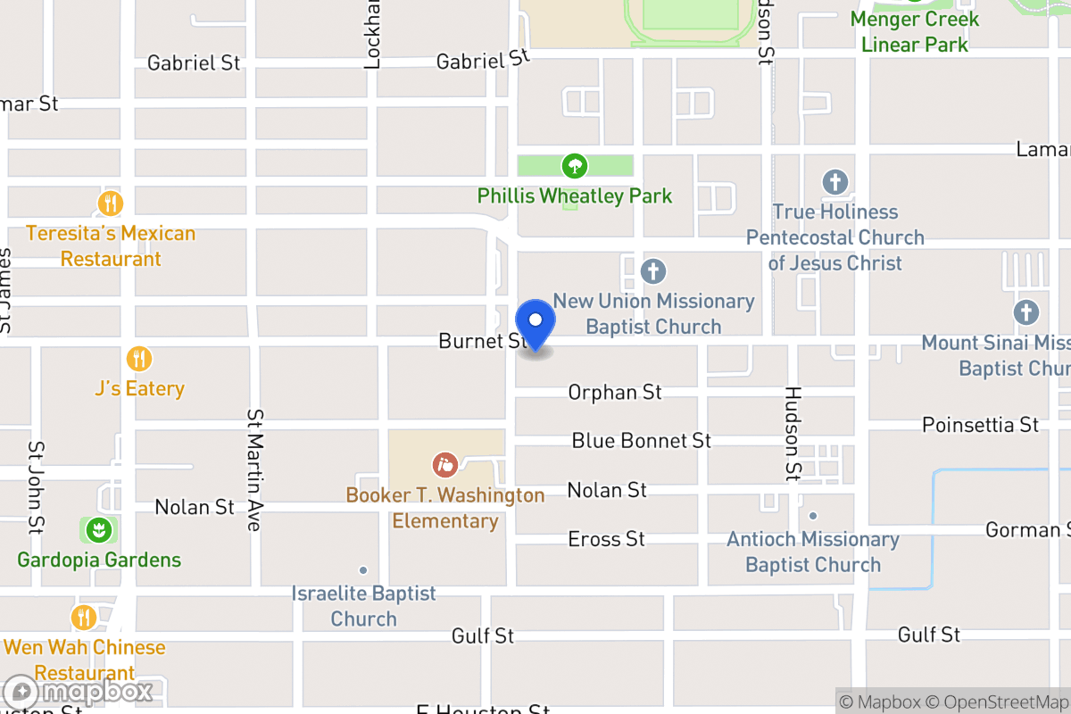 Map of 1804  Burnet St
