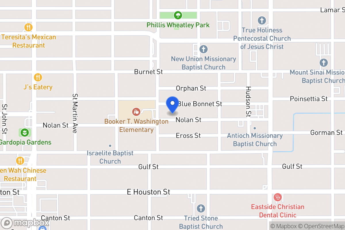 Map of 1909  Nolan St