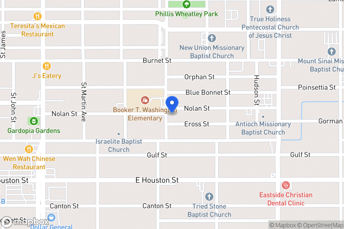 Map of 820 N Gevers St