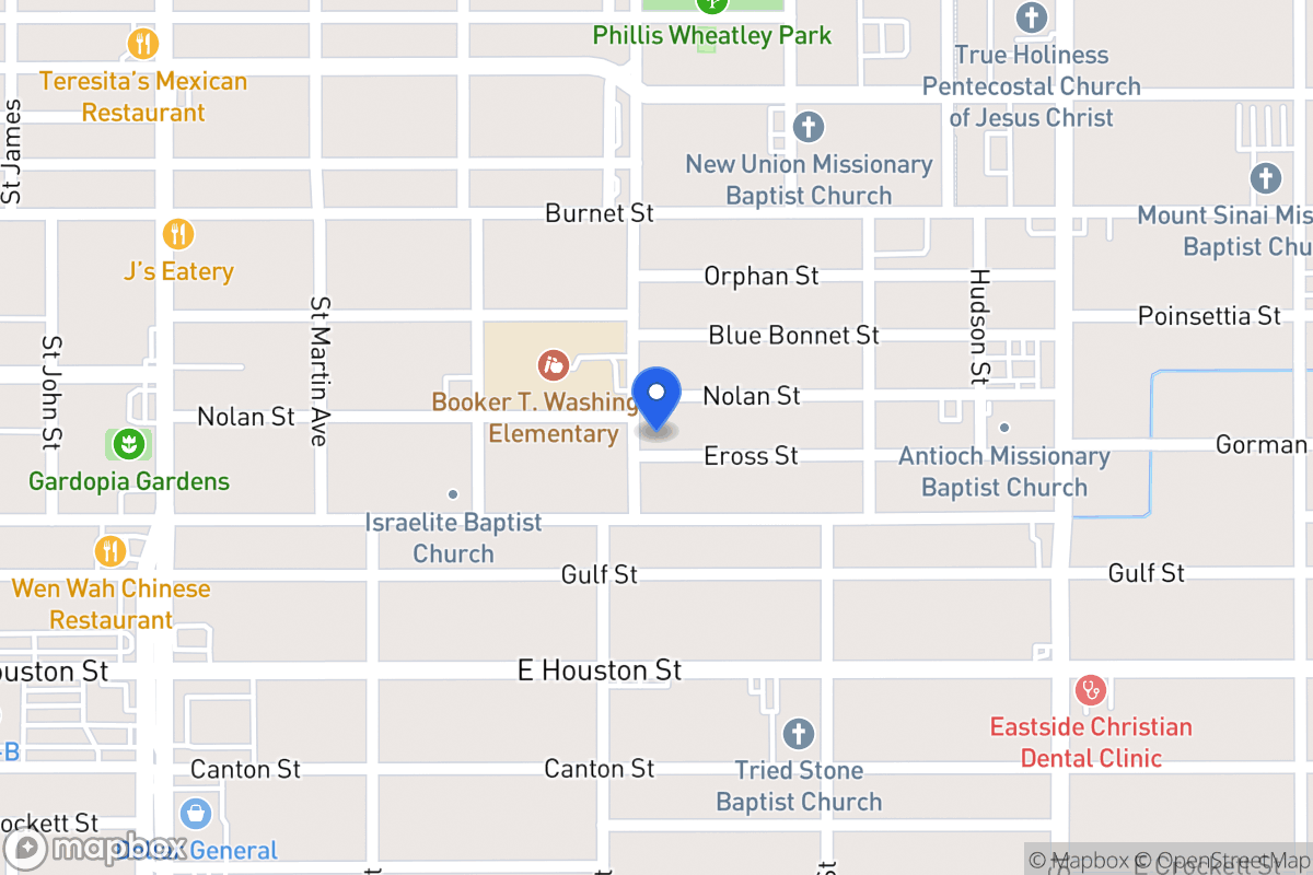 Map of 818 N Gevers St