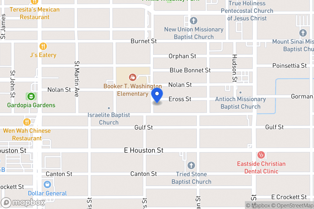 Map of 812 N Gevers St