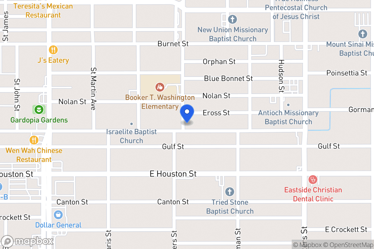 Map of 802 N Gevers St