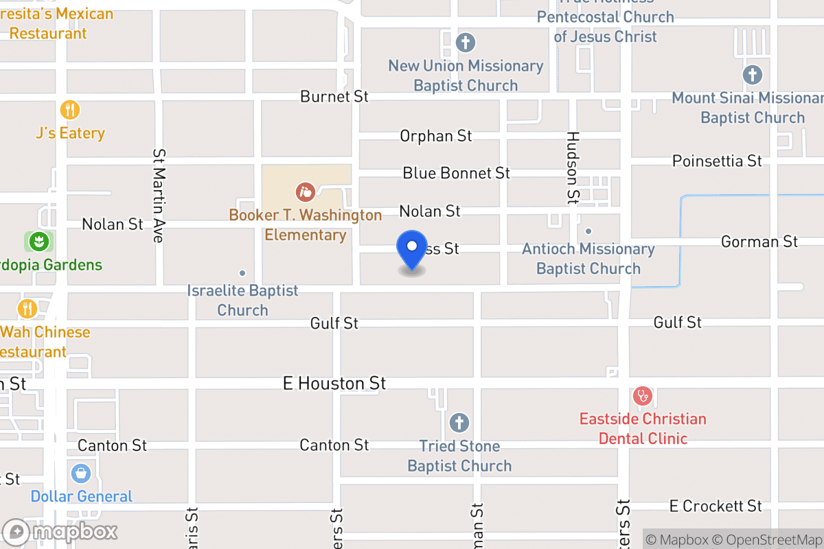 Map of 1823  Dawson St