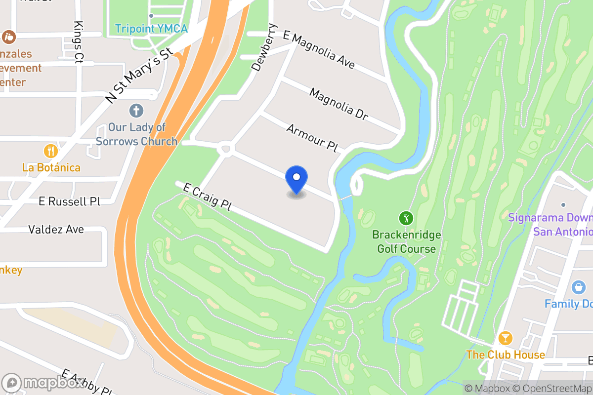 Map of 742 E Woodlawn Ave