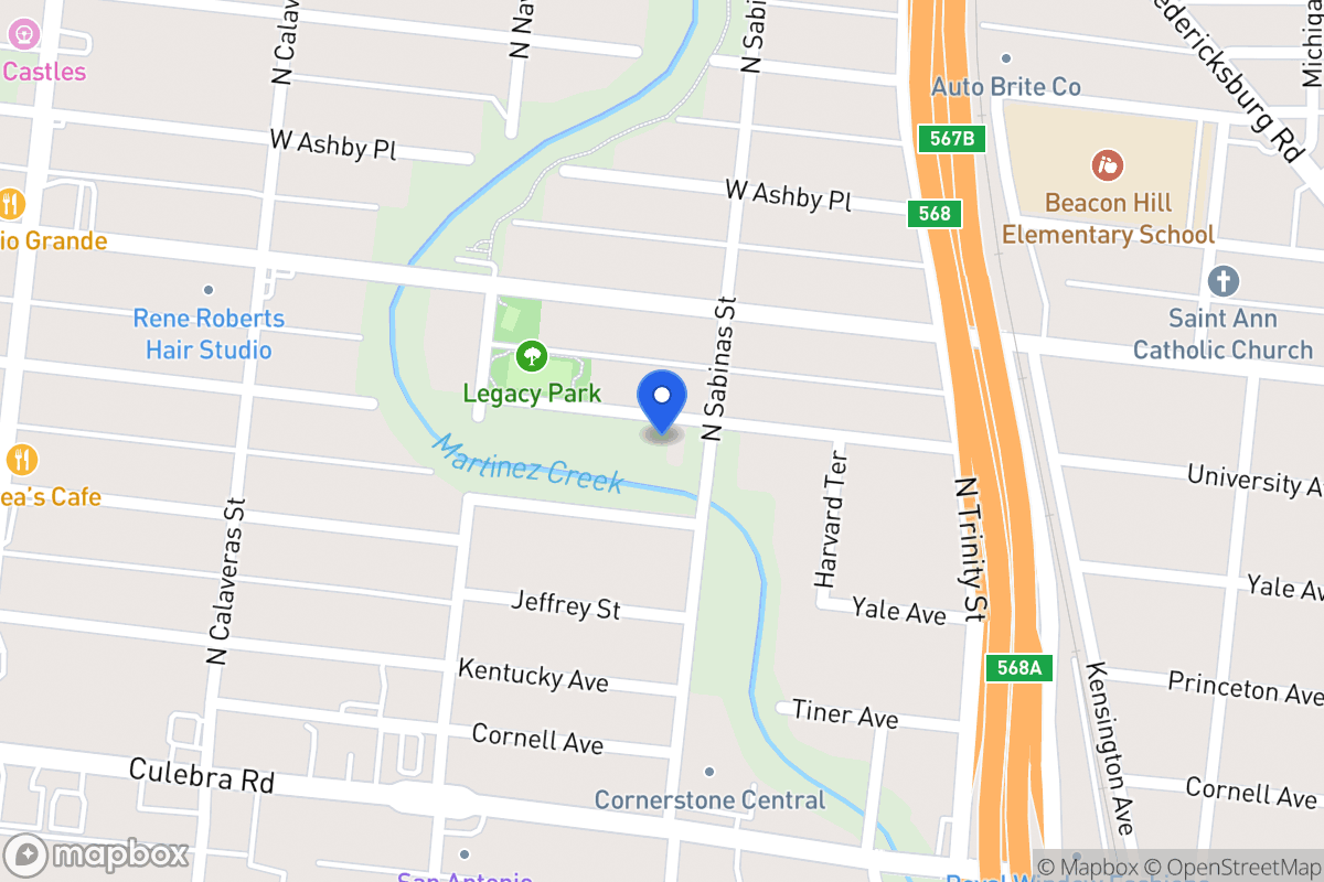 Map of 510  University Ave