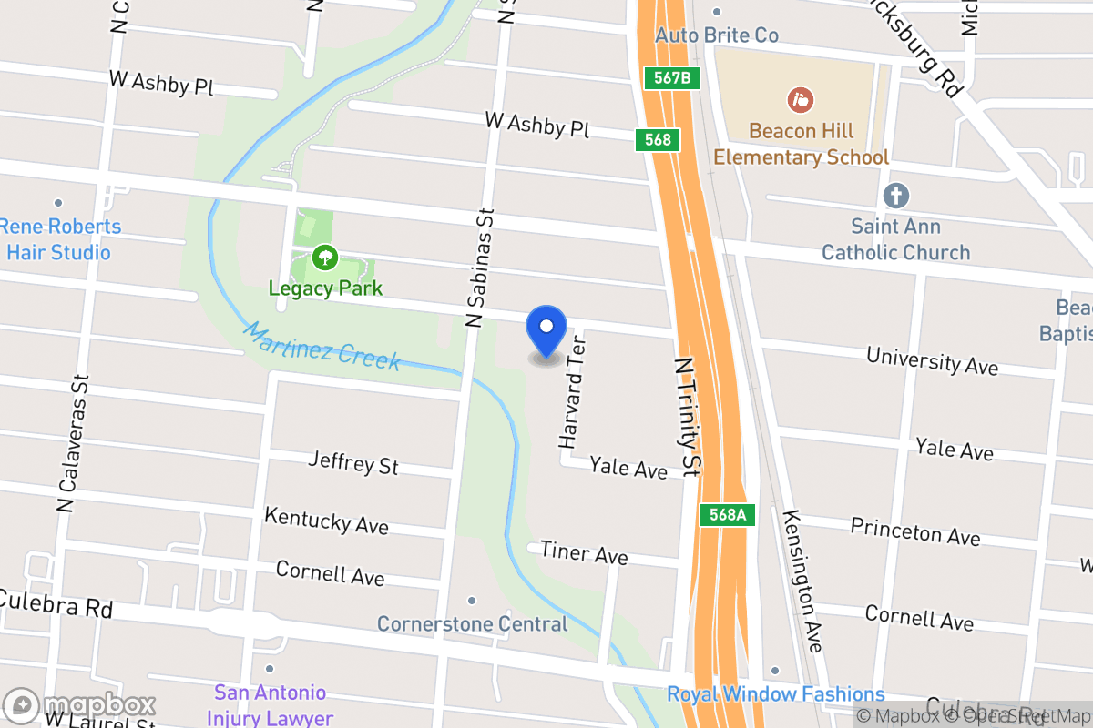 Map of 129  Harvard Ter