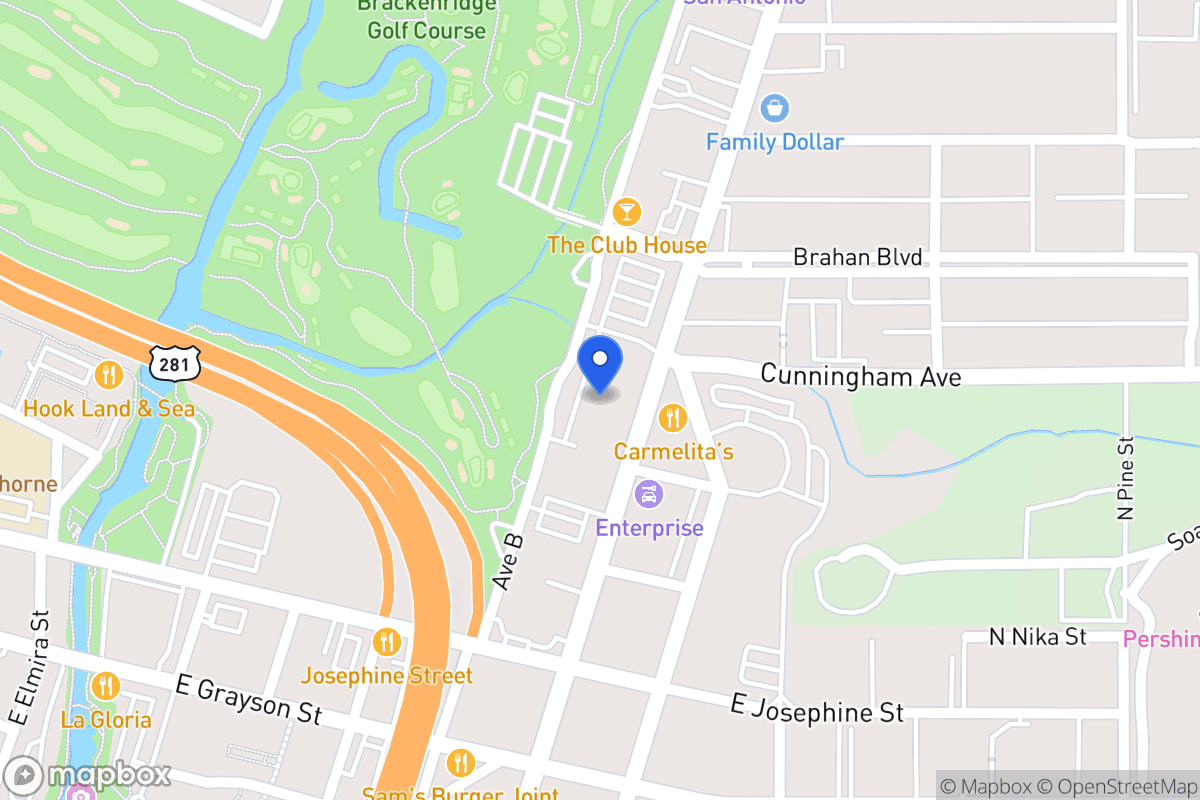 Map of 2201  Broadway St