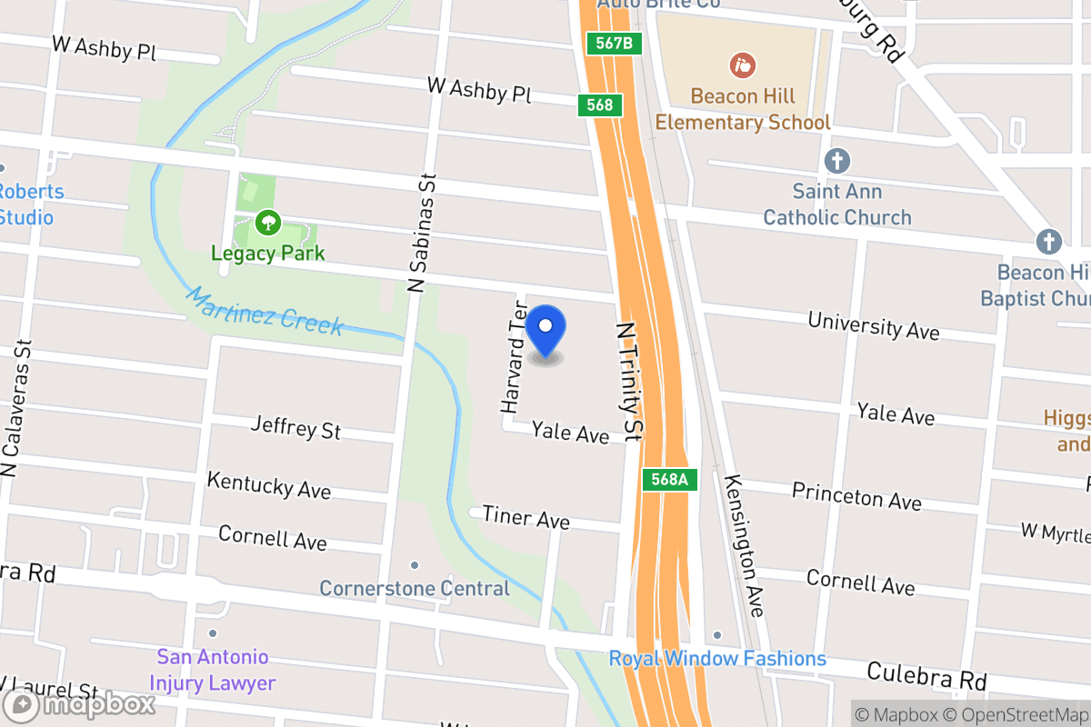 Map of 118  Harvard Ter