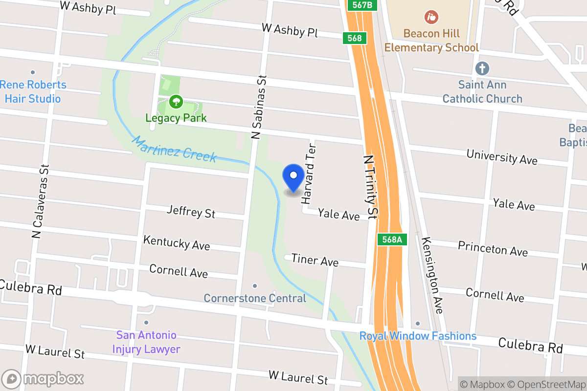 Map of 109  Harvard Ter