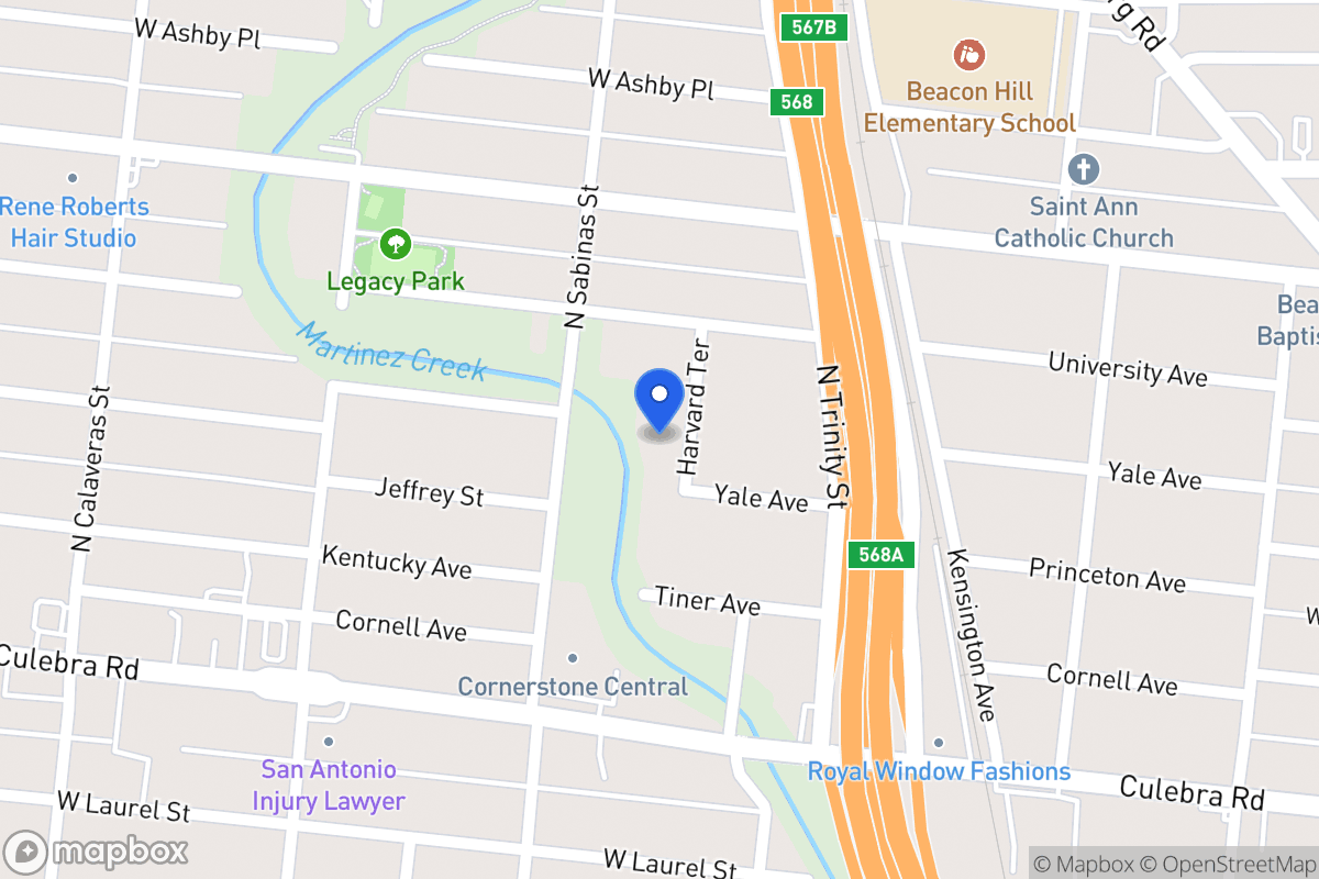 Map of 111  Harvard Ter