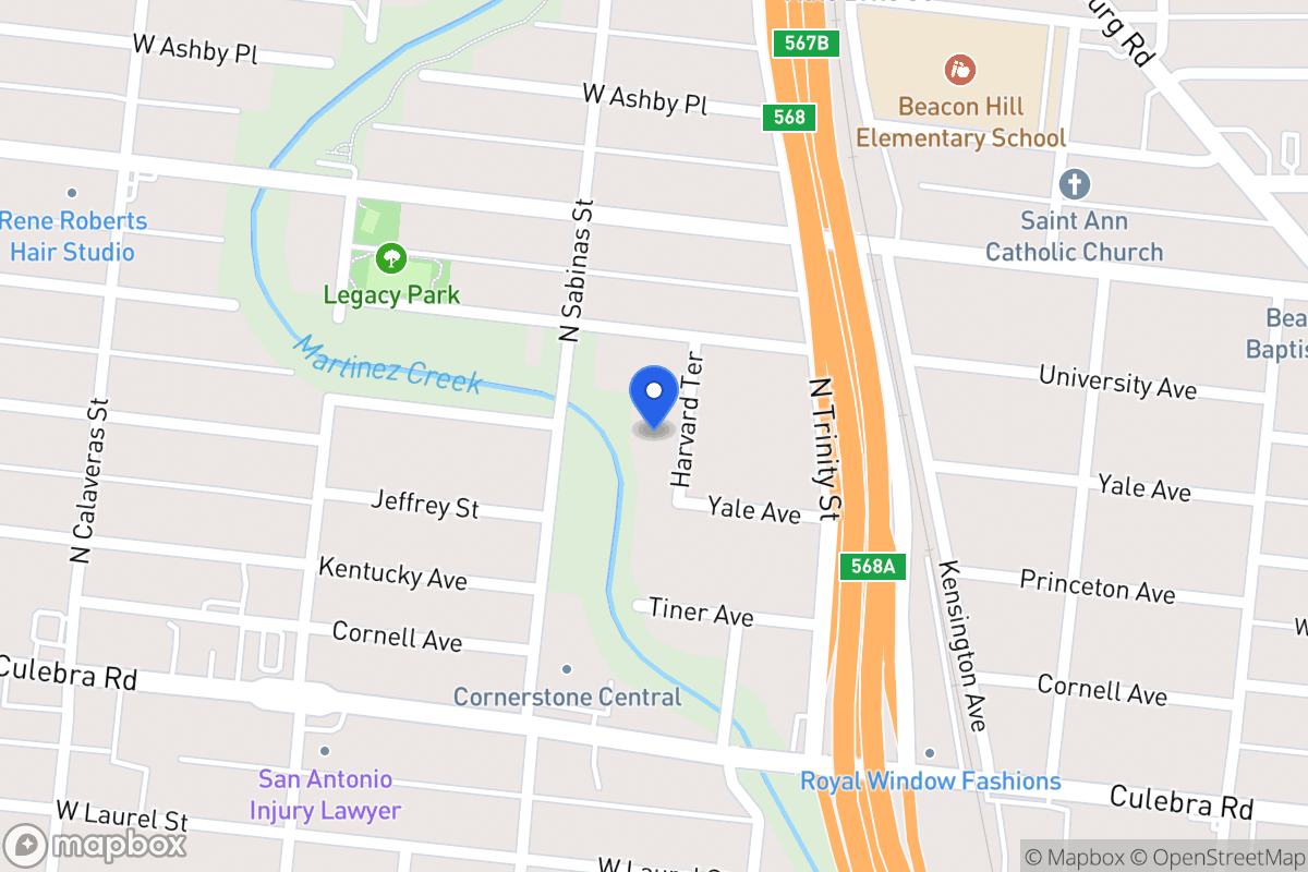 Map of 115  Harvard Ter