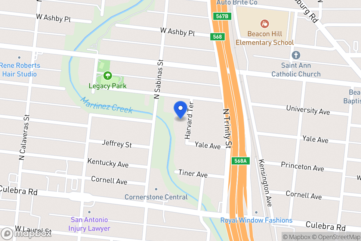 Map of 119  Harvard Ter