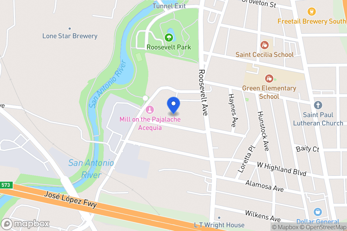 Map of 235  Yellowstone St