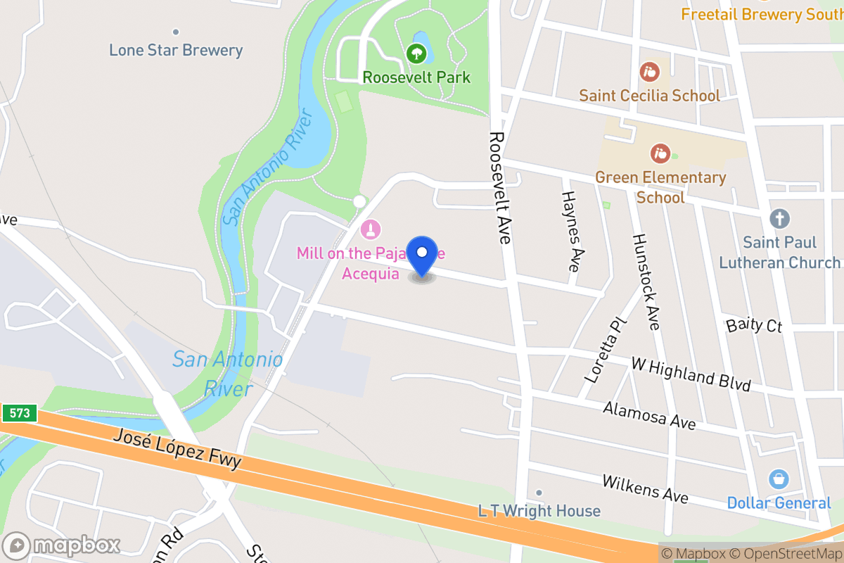 Map of 232  Yellowstone St