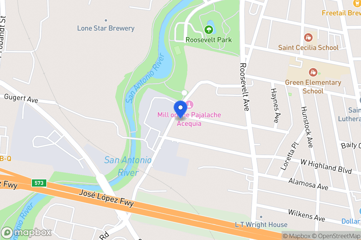Map of 200  Mission Rd