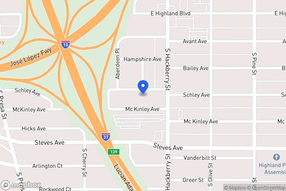 Map of 826  Schley Ave