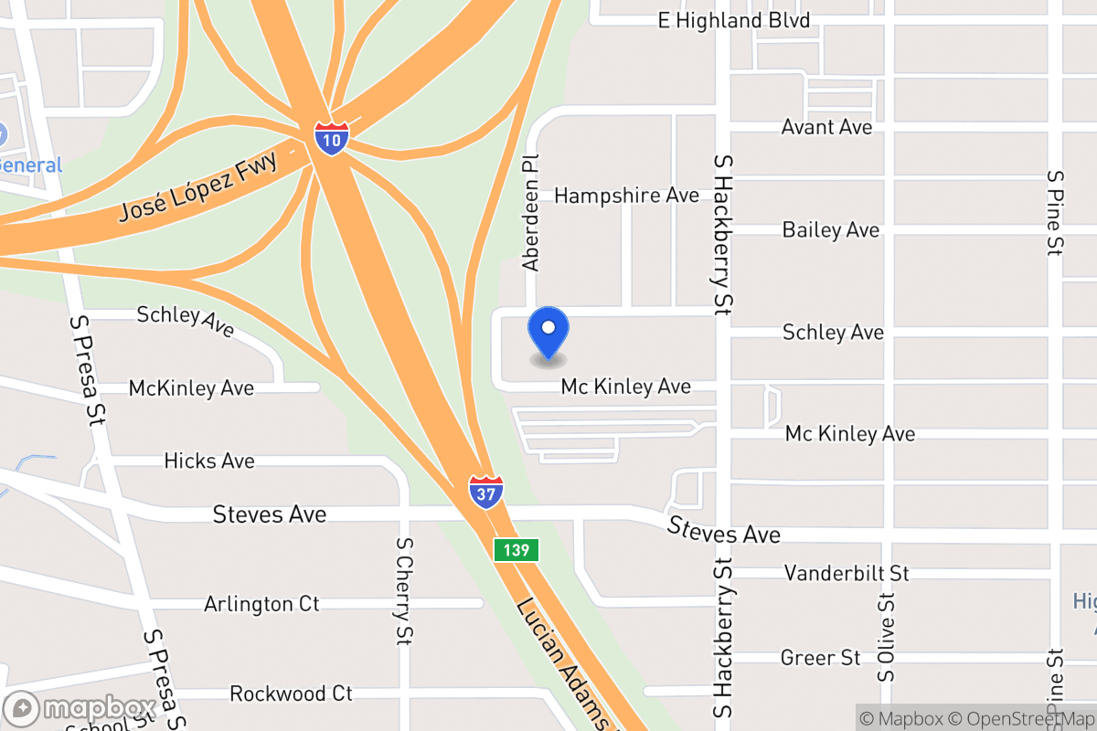 Map of 803  Mckinley Ave