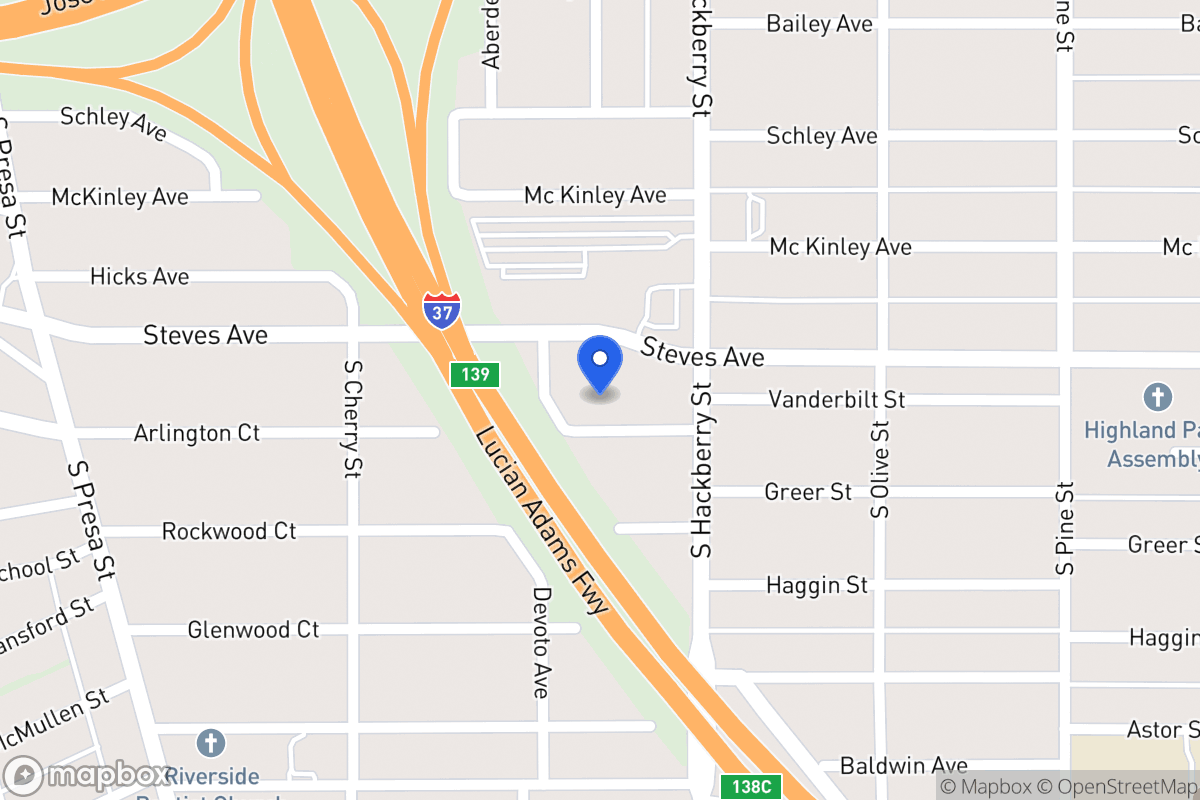 Map of 317  Arlington Ct