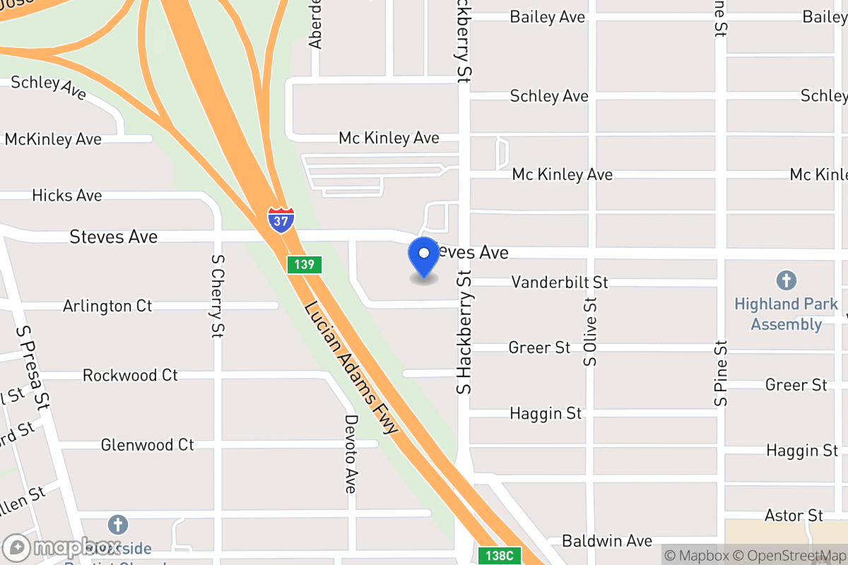 Map of 327  Arlington Ct