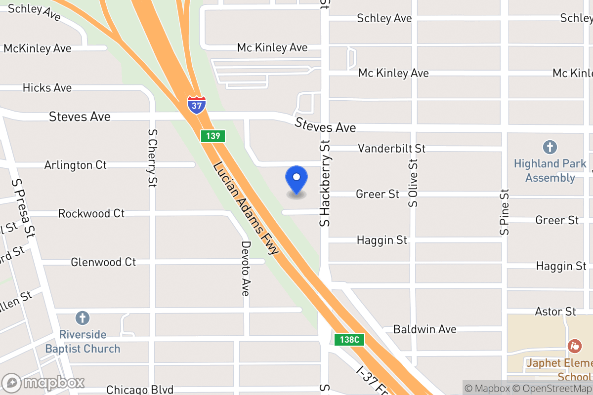Map of 327  Rockwood Ct