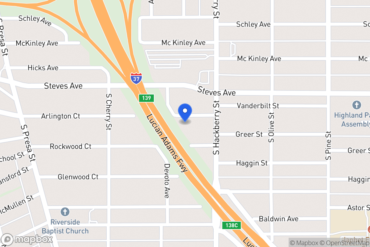 Map of 312  Arlington Ct