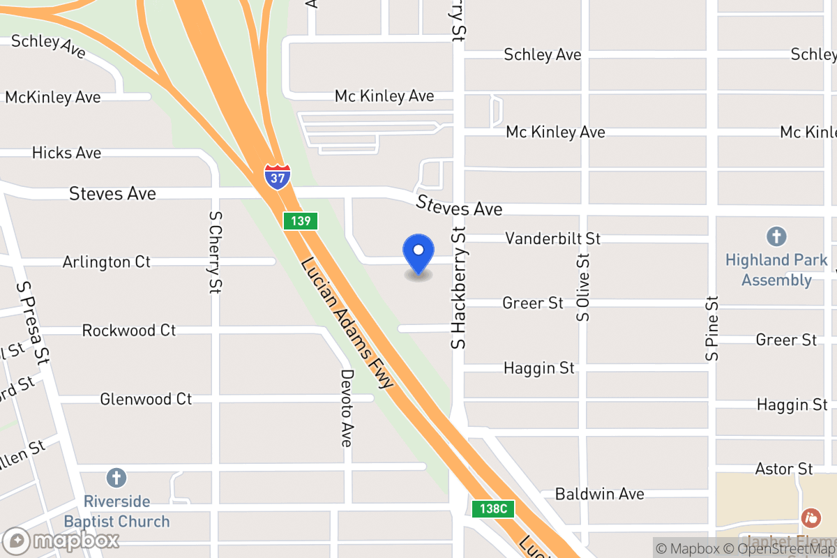 Map of 326  Arlington Ct