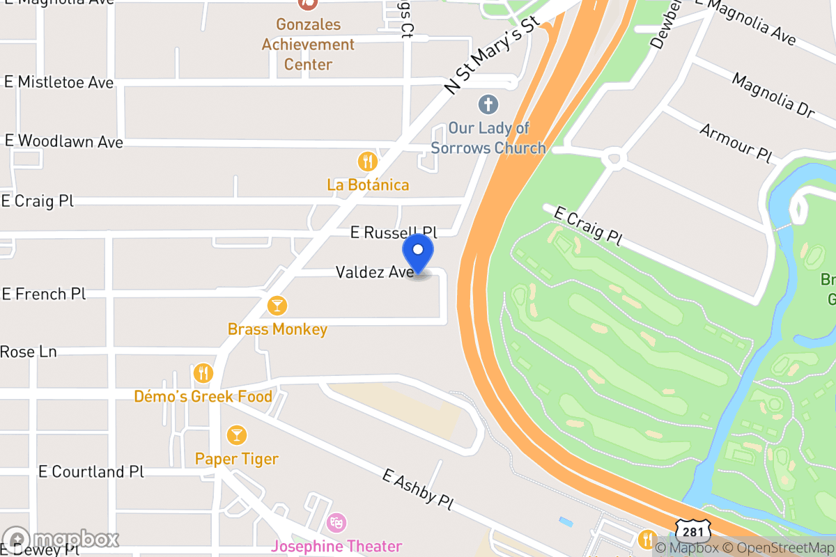 Map of 146  Valdez Ave