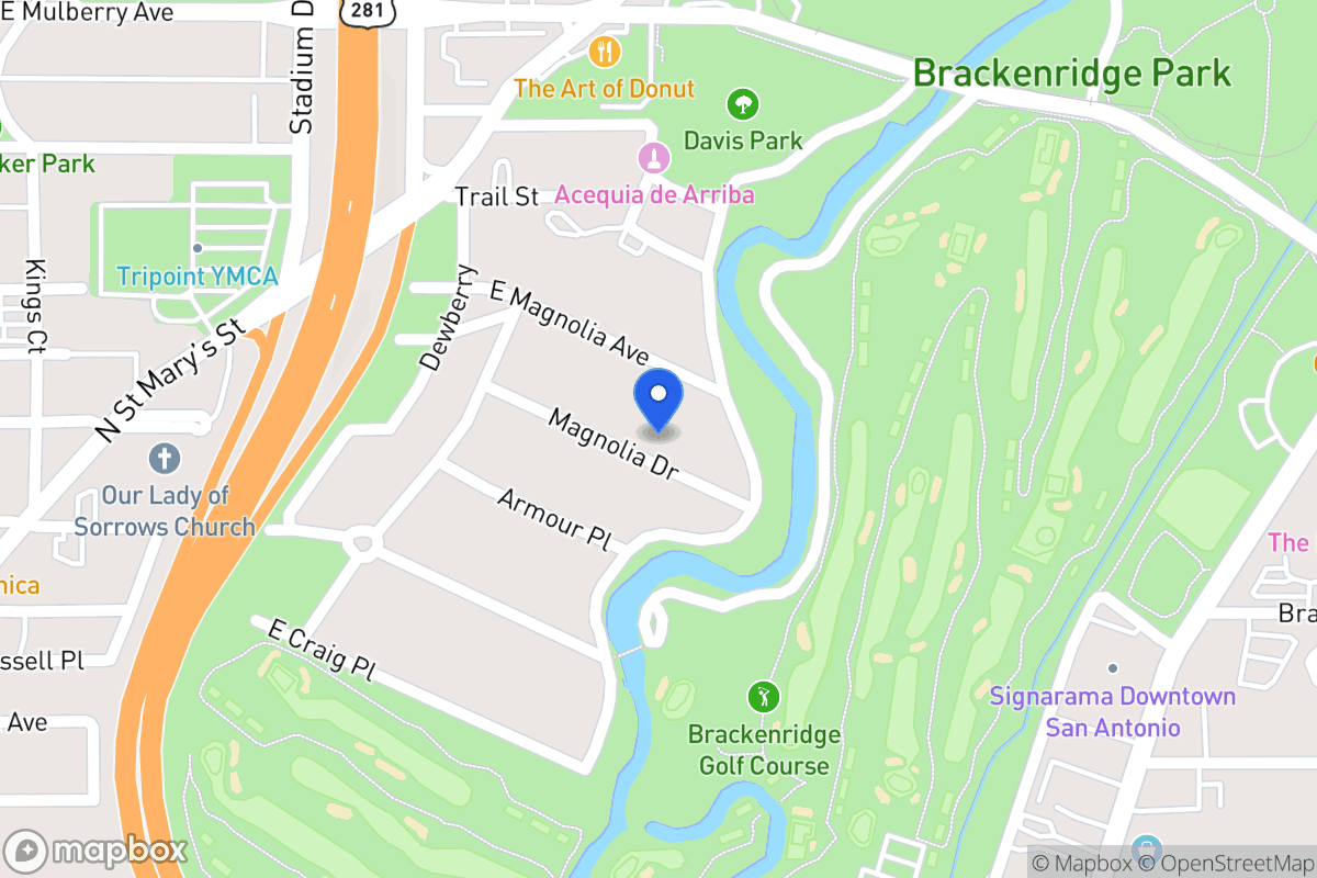 Map of 139  Magnolia Dr
