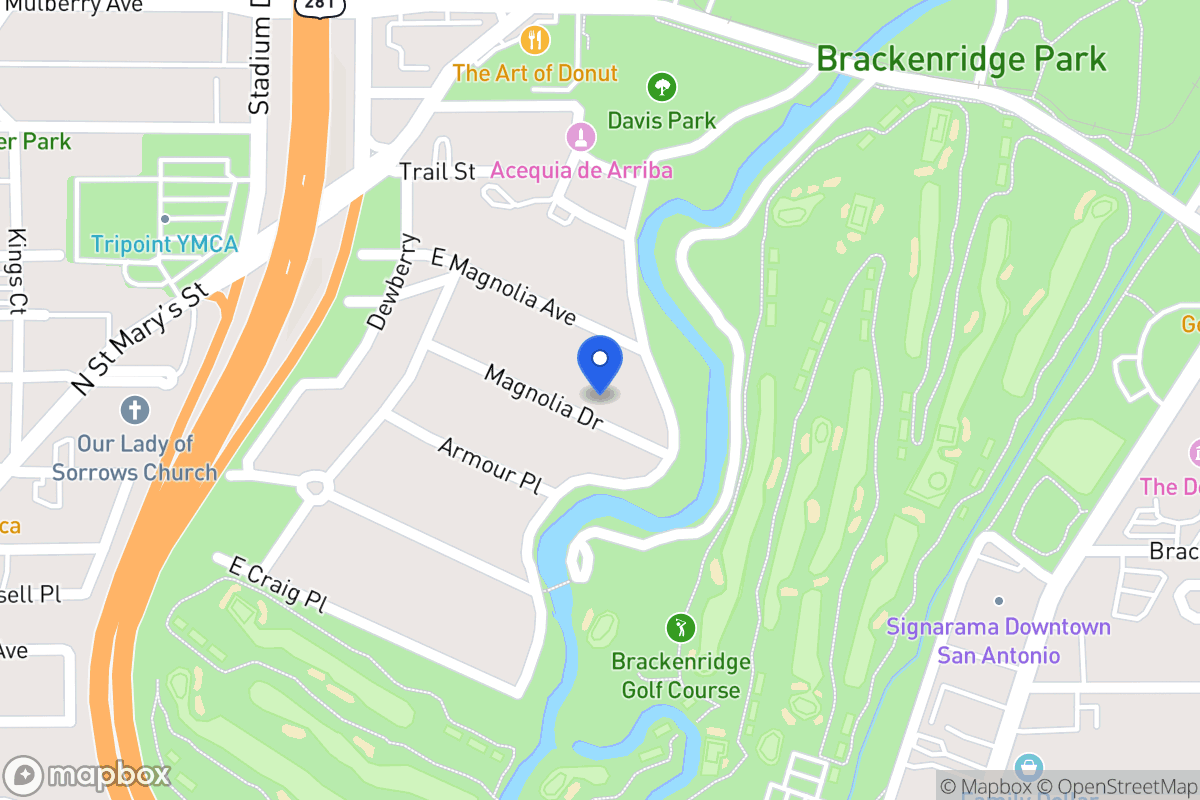 Map of 143  Magnolia Dr