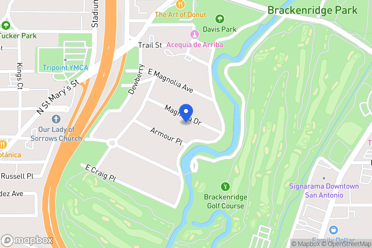 Map of 138  Magnolia Dr