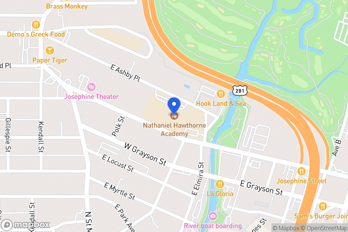 Map of 115 W Josephine St