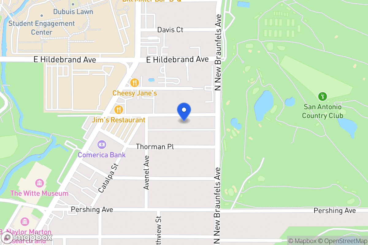 Map of 230  Allensworth St