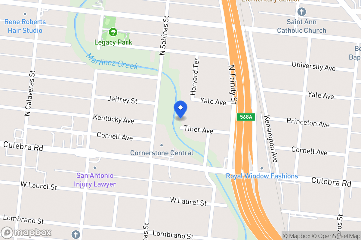 Map of 227  Tiner Ave