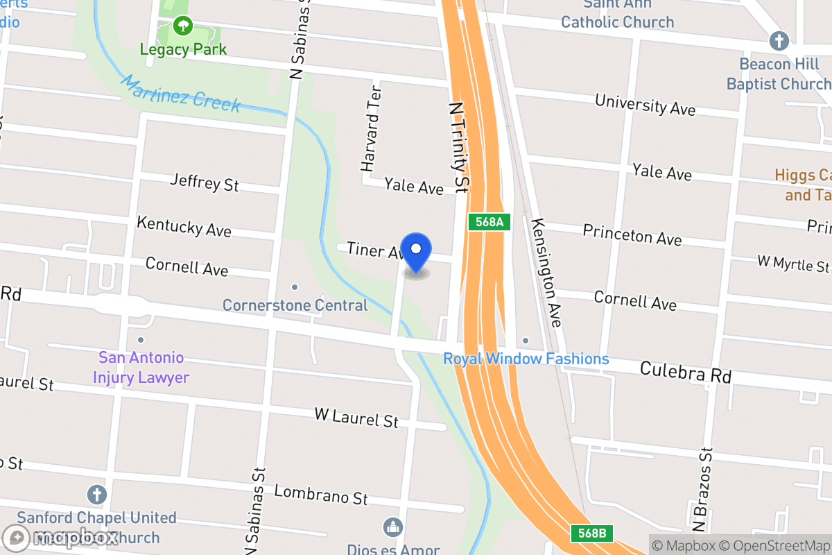 Map of 110  Mcallister Ct